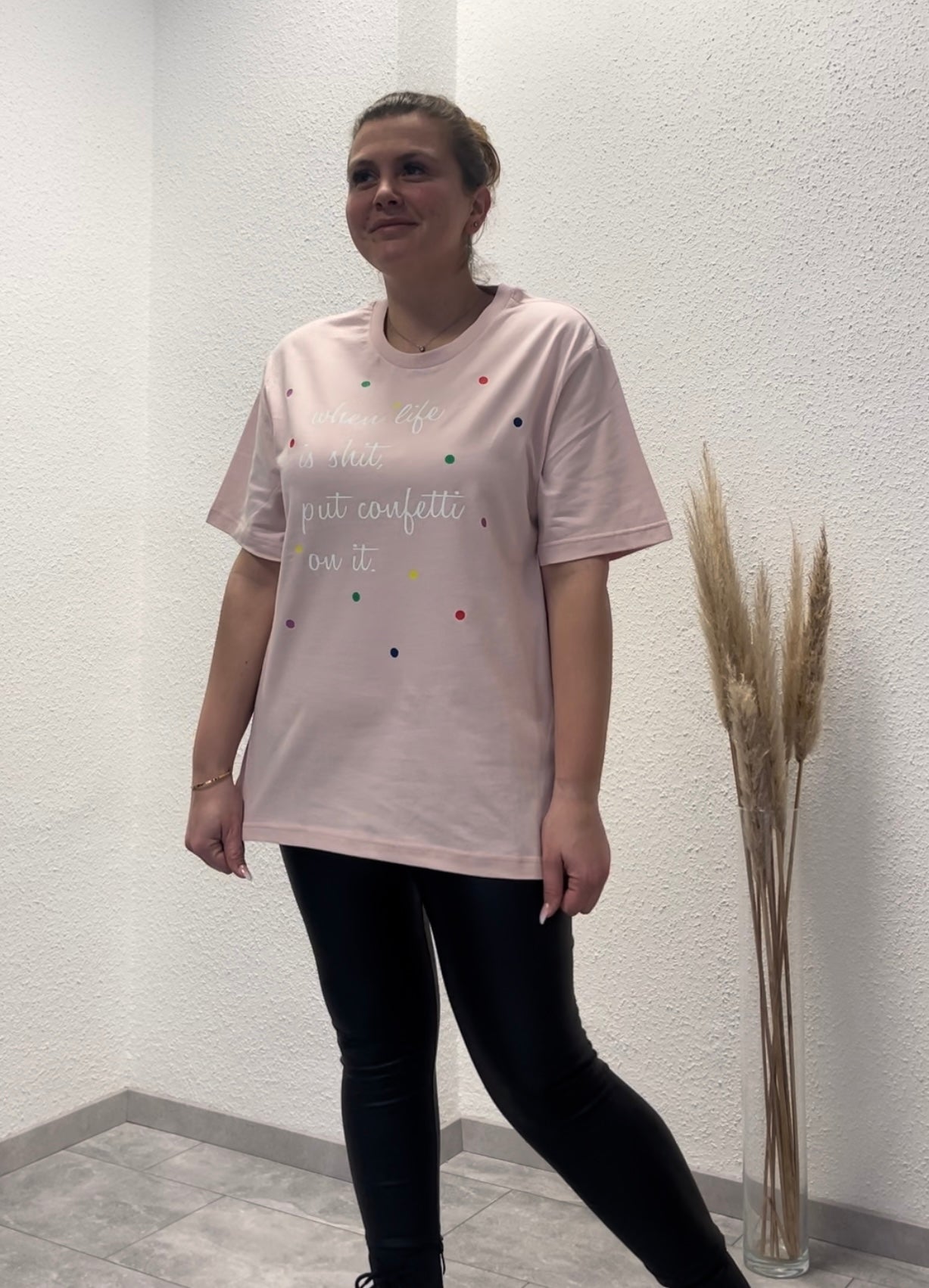 Shirt CONFETTI - rosa