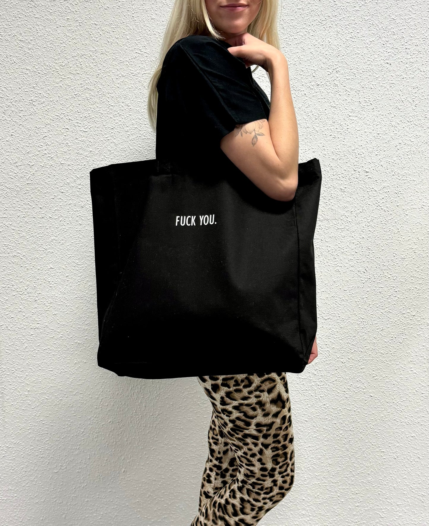 Tasche F❤️CK YOU - creme