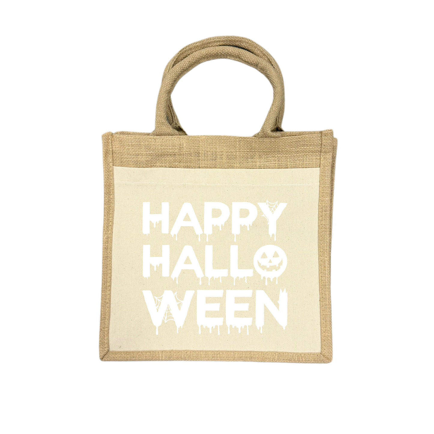 Midi Jutetasche HAPPY HALLOWEEN