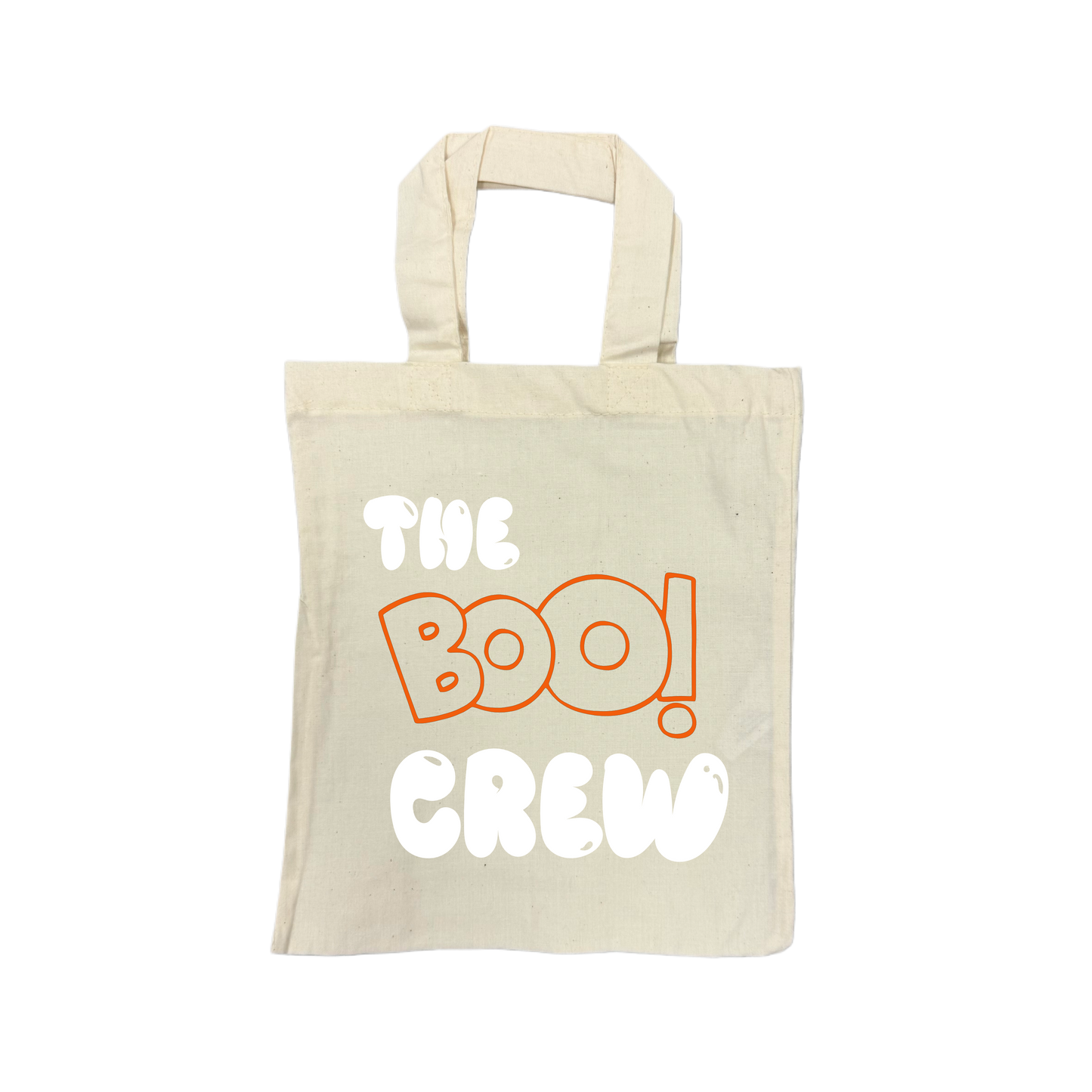 Mini Tote Bag THE BOO CREW - natur
