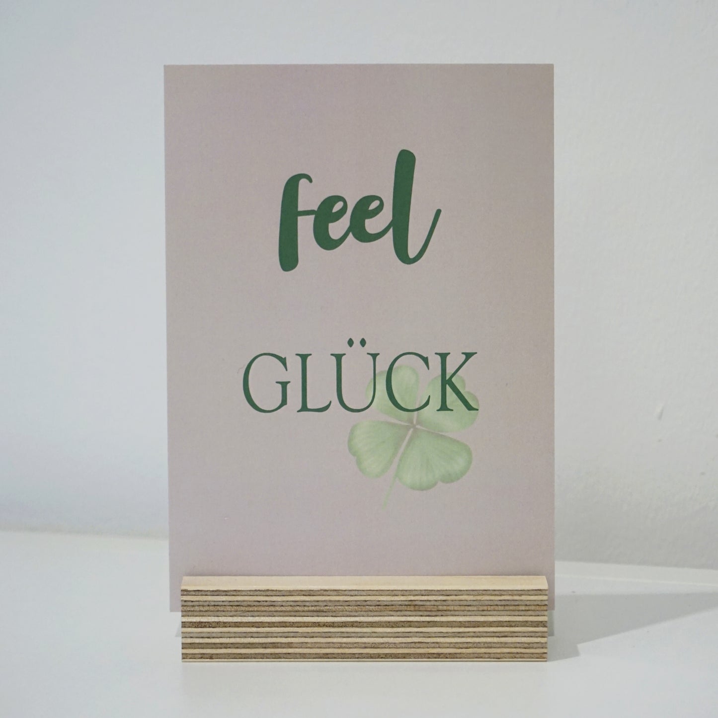 Postkarte FEEL GLÜCK