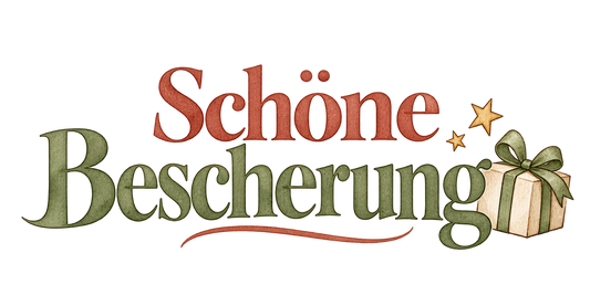 Bügelbild SCHÖNE BESCHERUNG