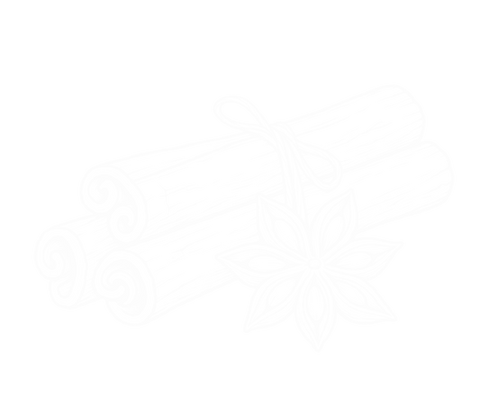 Bügelbild ZIMTSTANGEN