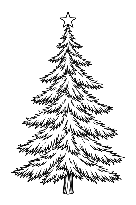 Bügelbild WEIHNACHTSBAUM