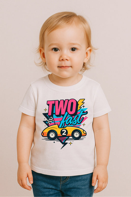 Shirt Birthday TWO FAST #04