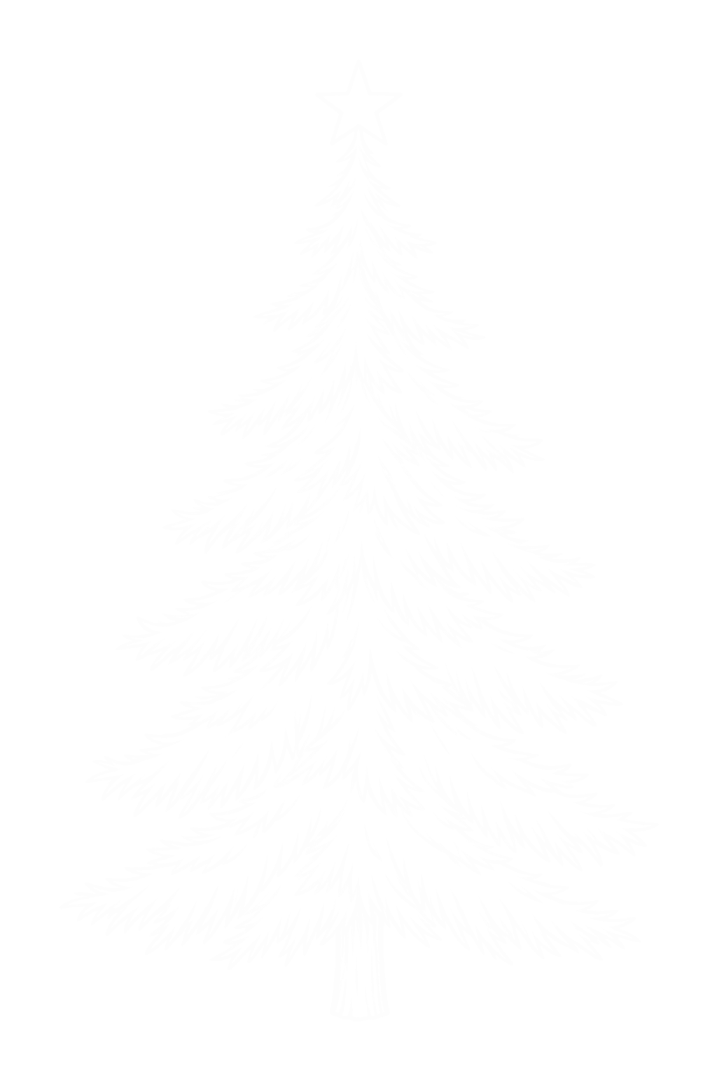Bügelbild WEIHNACHTSBAUM