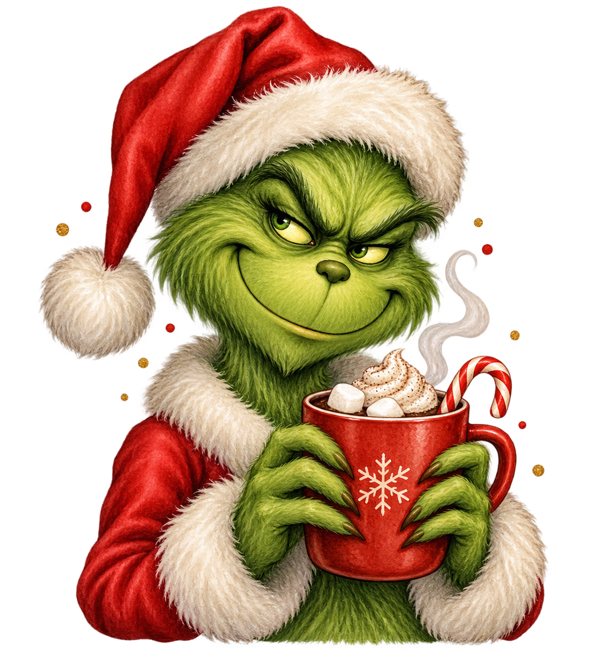 Bügelbild HOT CHOCOLATE CHRISTMAS