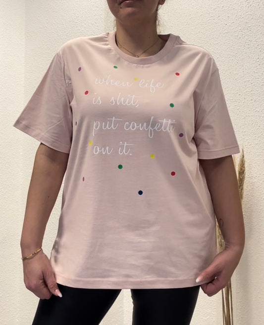 Shirt CONFETTI - rosa