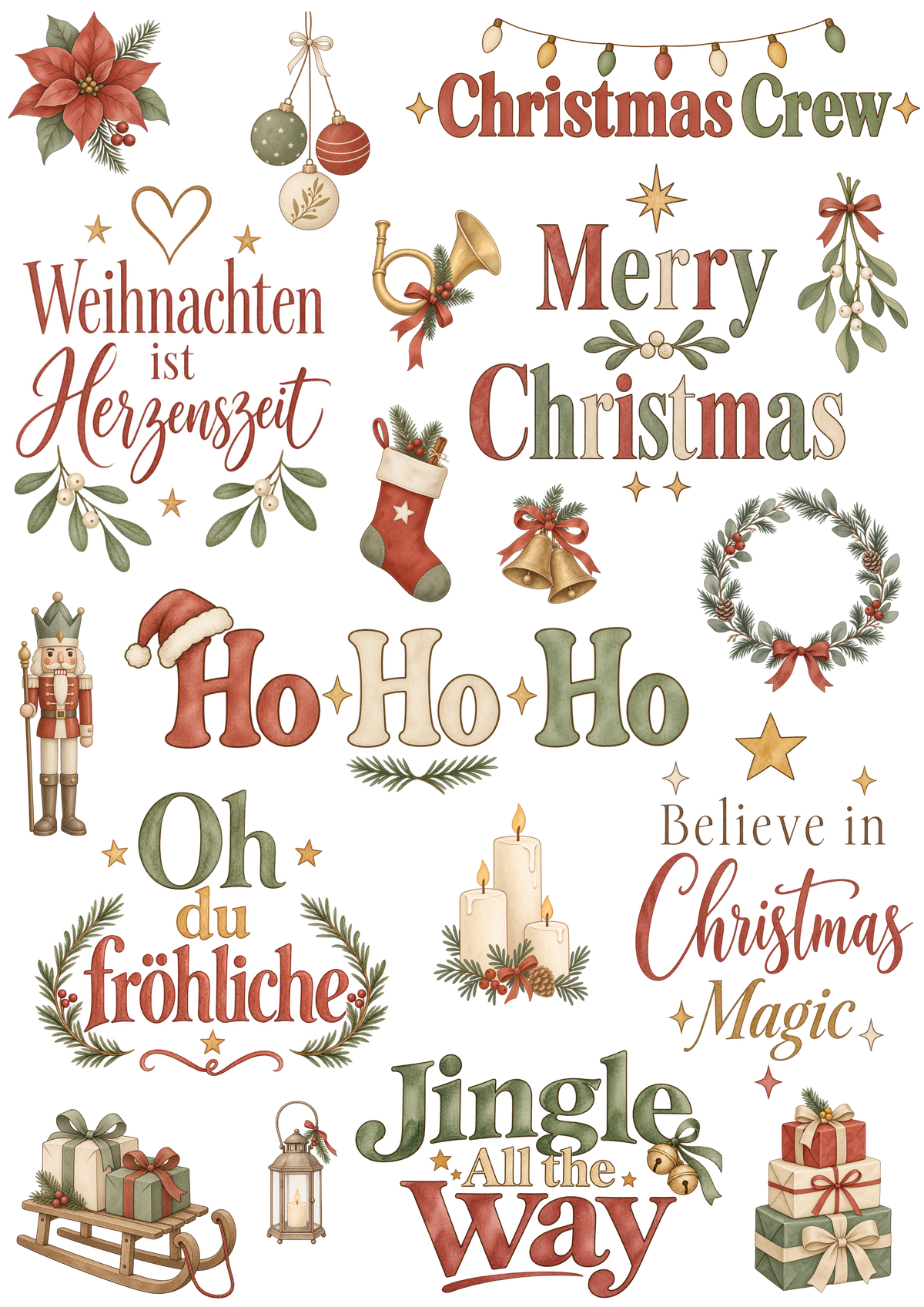 Motivbogen WEIHNACHTSZAUBER