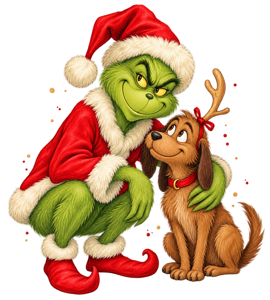 Bügelbild EIN UNSCHLAGBARES WEIHNACHTSDUO