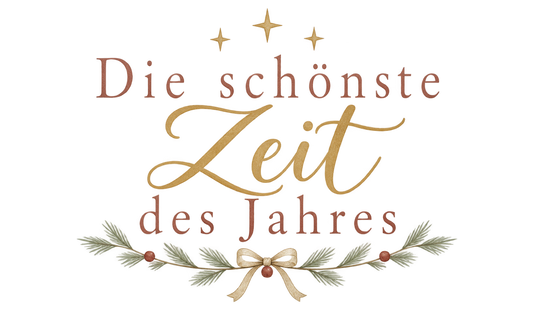 Bügelbild DIE SCHÖNSTE ZEIT DES JAHRES