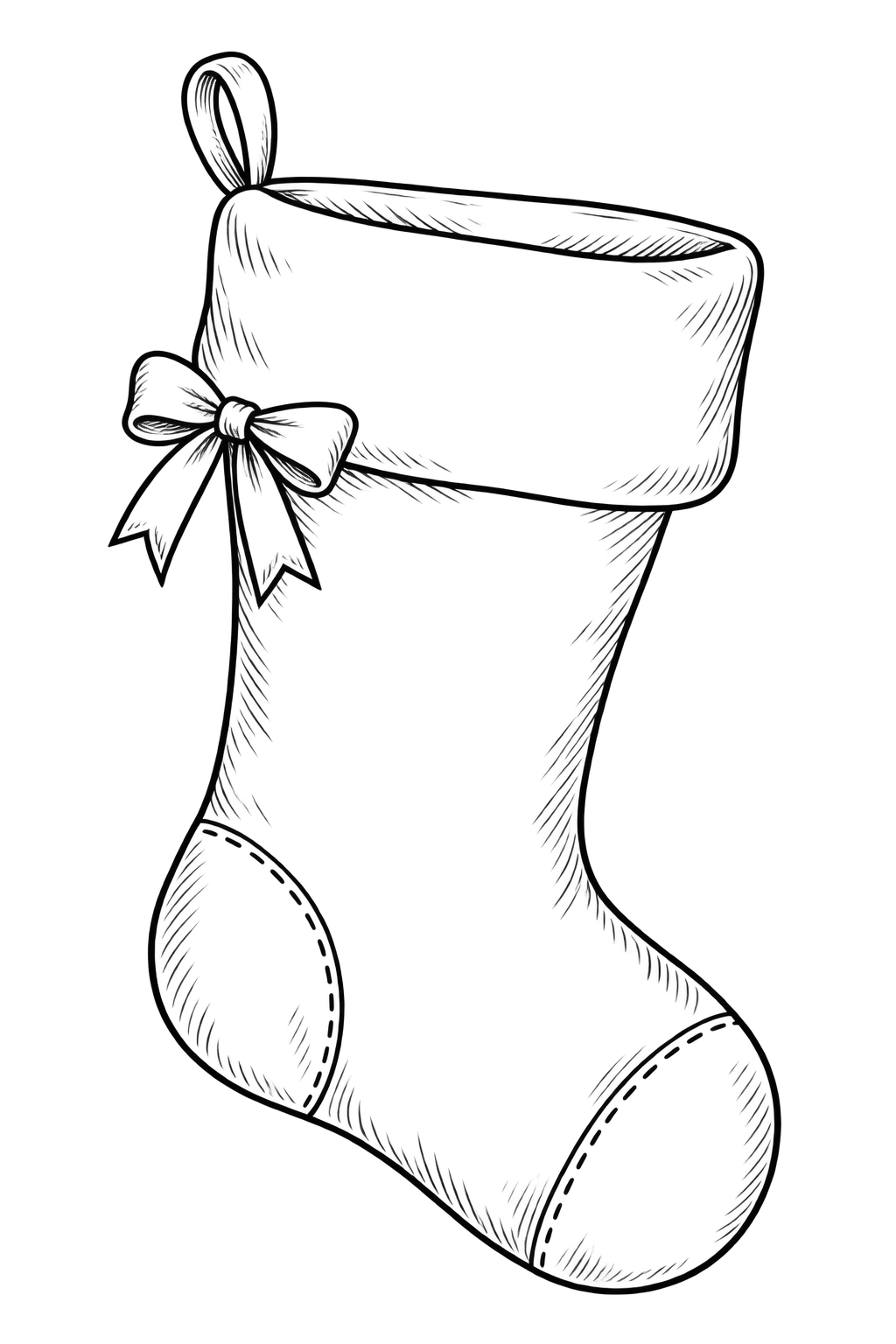 Bügelbild NIKOLAUSSOCKE