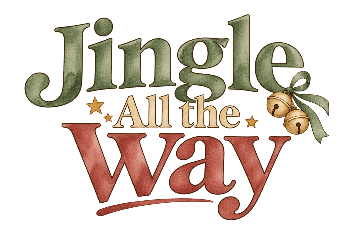 Bügelbild JINGLE ALL THE WAY