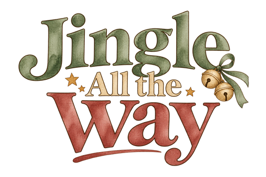 Bügelbild JINGLE ALL THE WAY