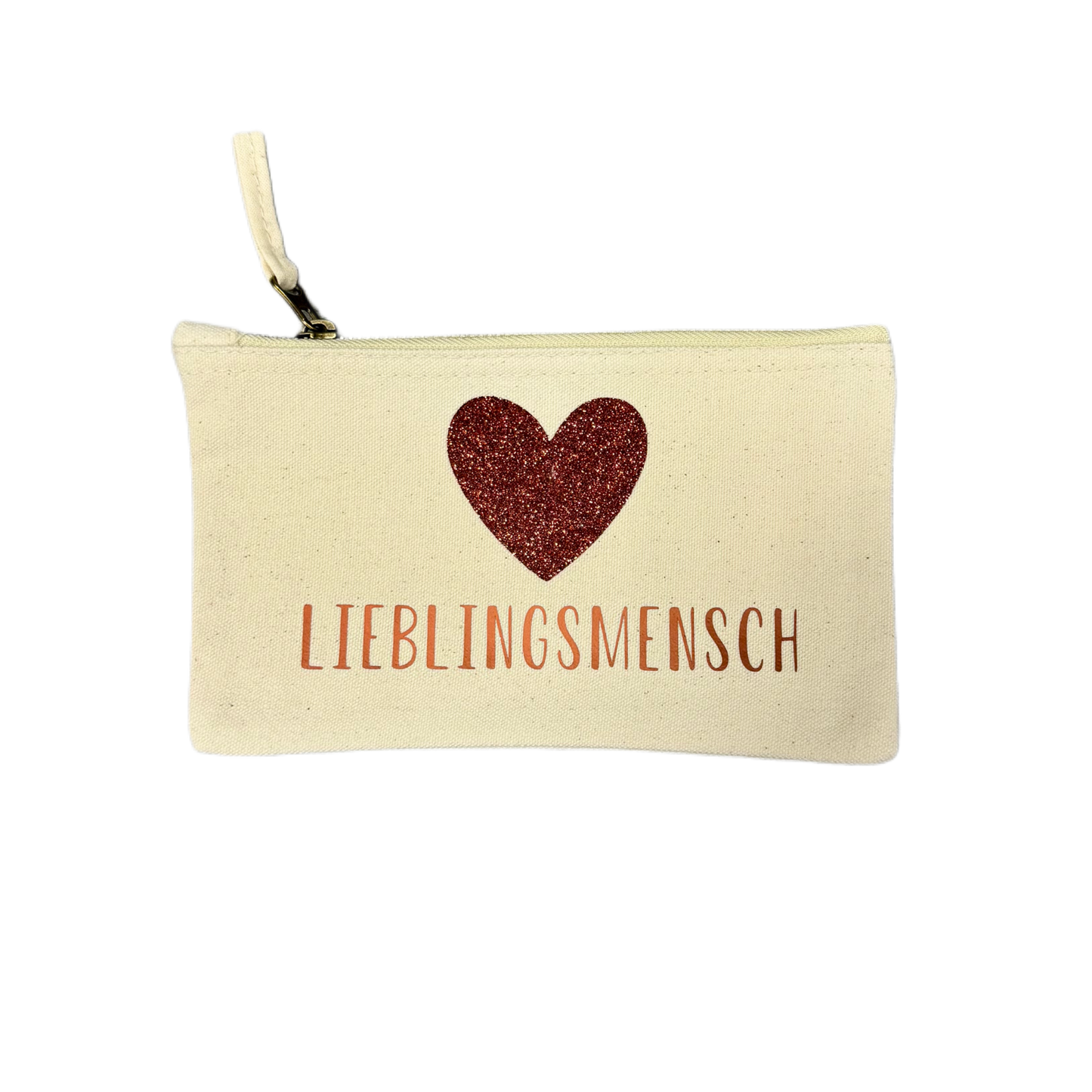 Mini Bag LIEBLINGSMENSCH - natur