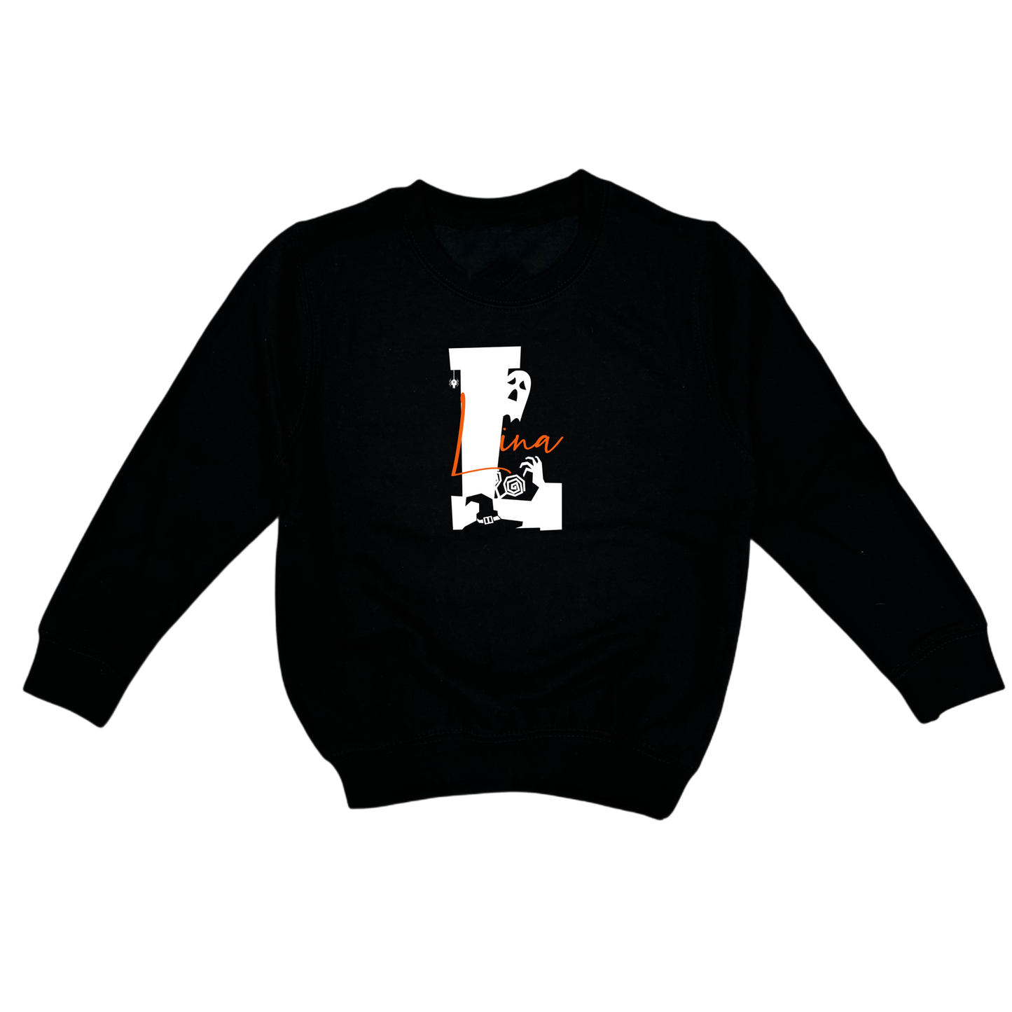 Sweater SPOOKY LETTER - schwarz