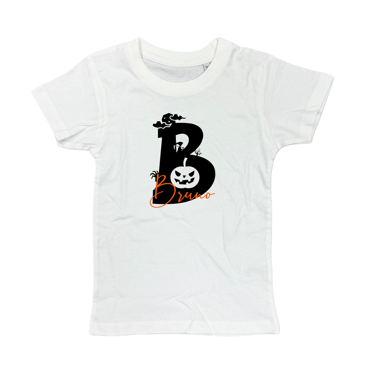 Shirt SPOOKY LETTER - weiß