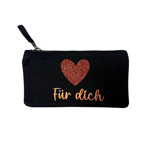 Mini Bag FÜR DICH - schwarz