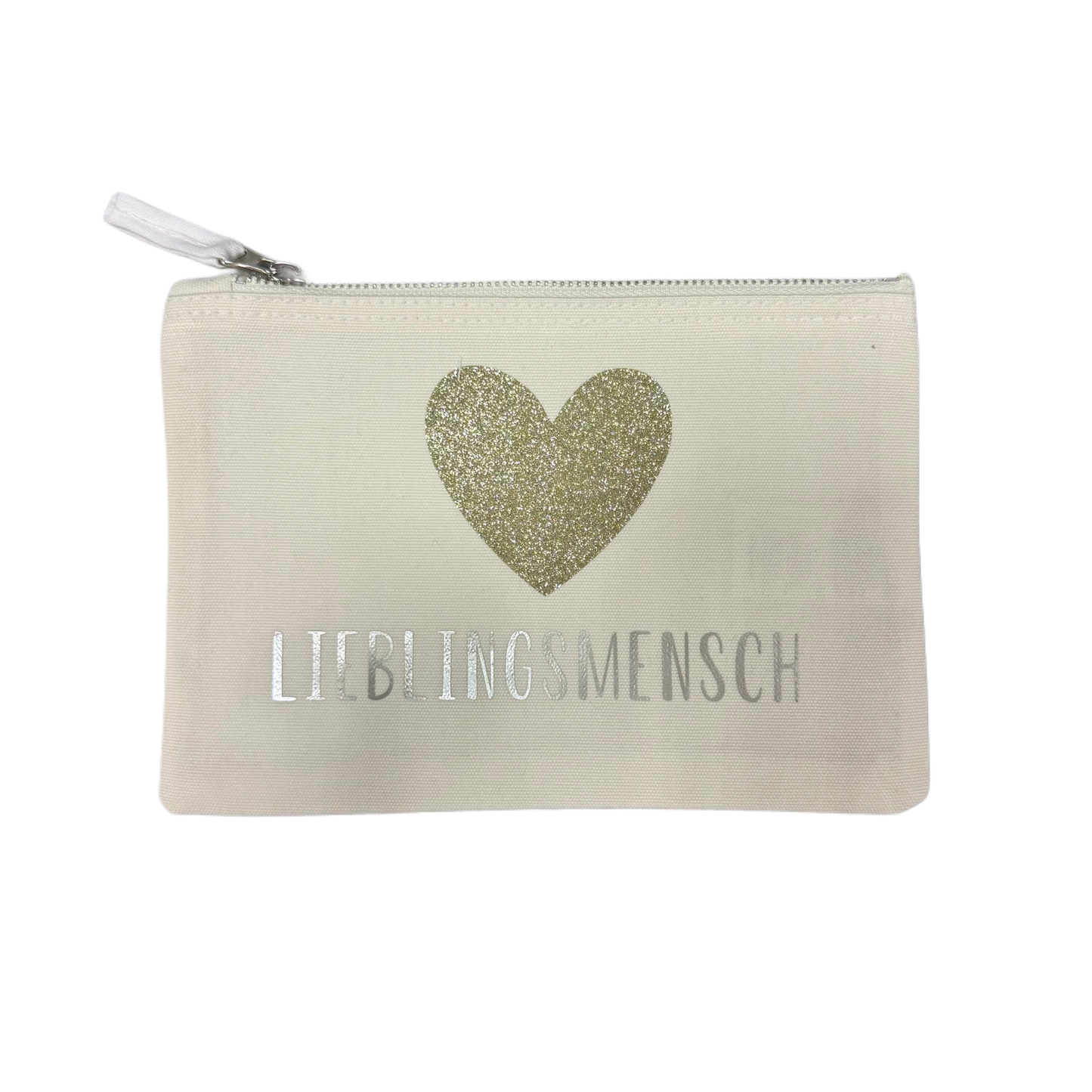 Mini Bag LIEBLINGSMENSCH - weiß