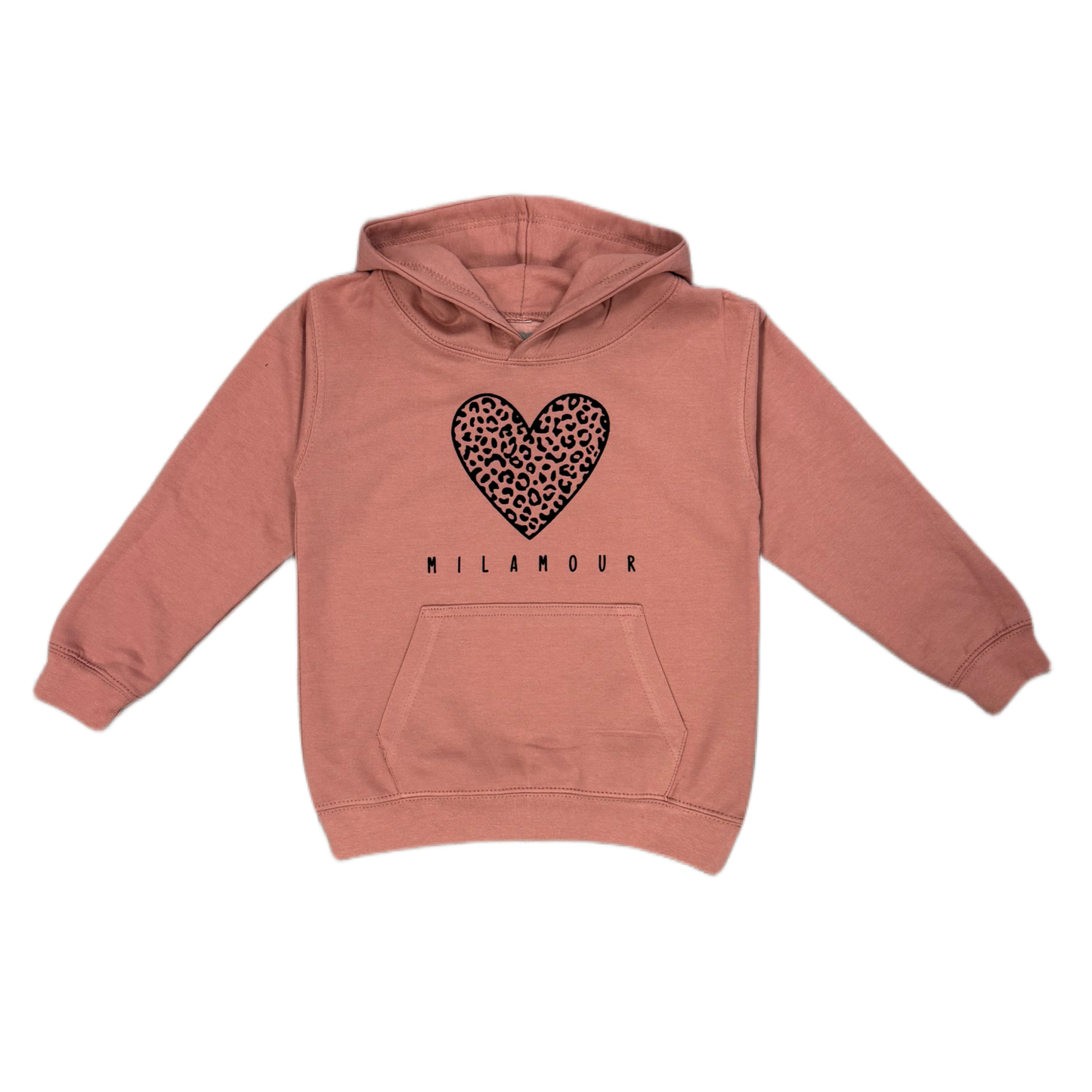 KIDS Hoodie LEOLOVE - rosa