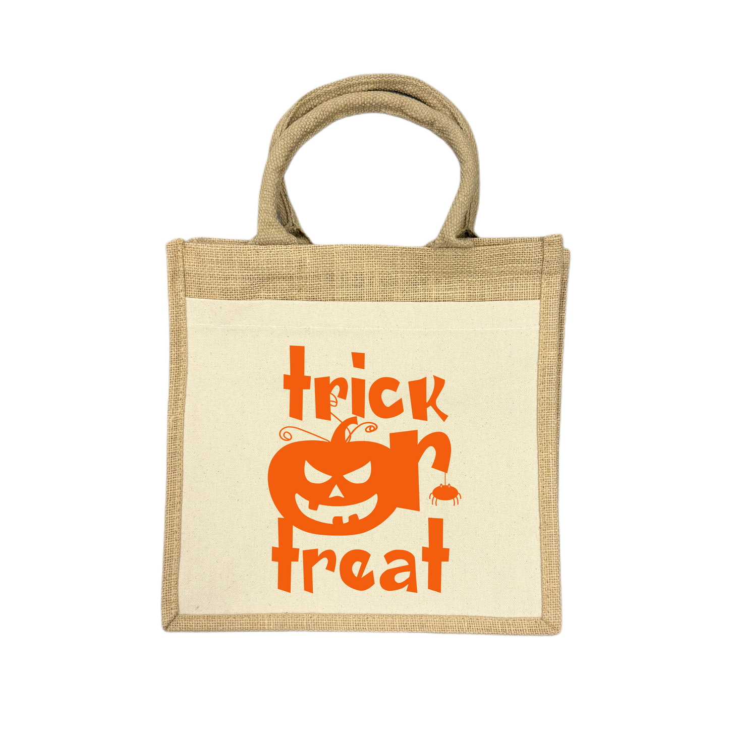 Midi Jutetasche TRICK OR TREAT