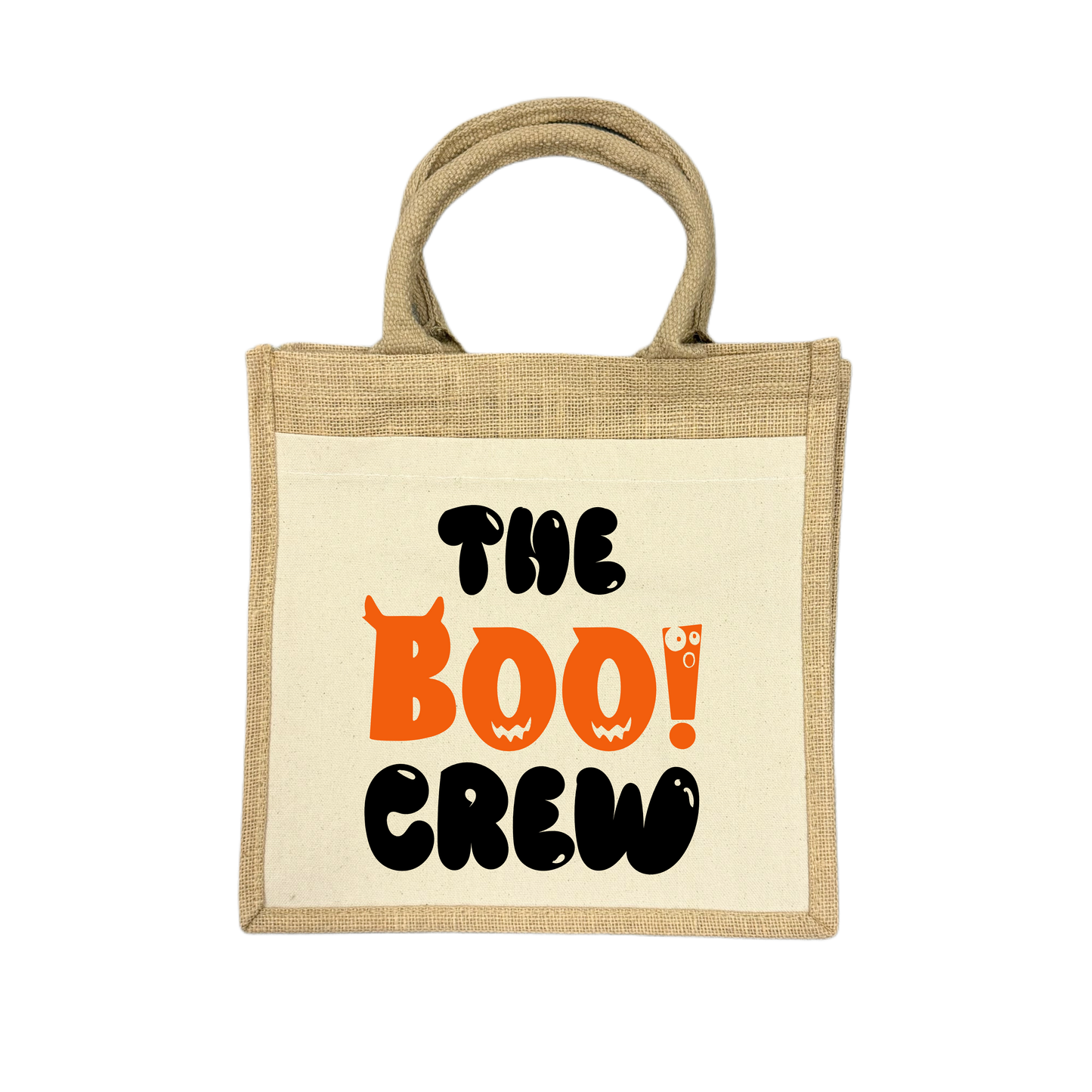 Midi Jutetasche THE BOO CREW II