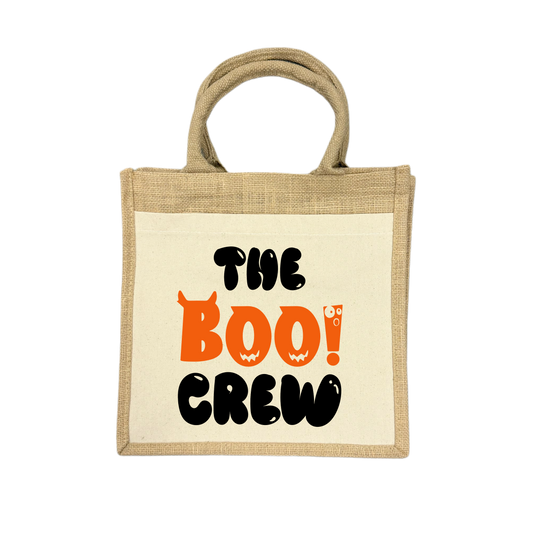 Midi Jutetasche THE BOO CREW II