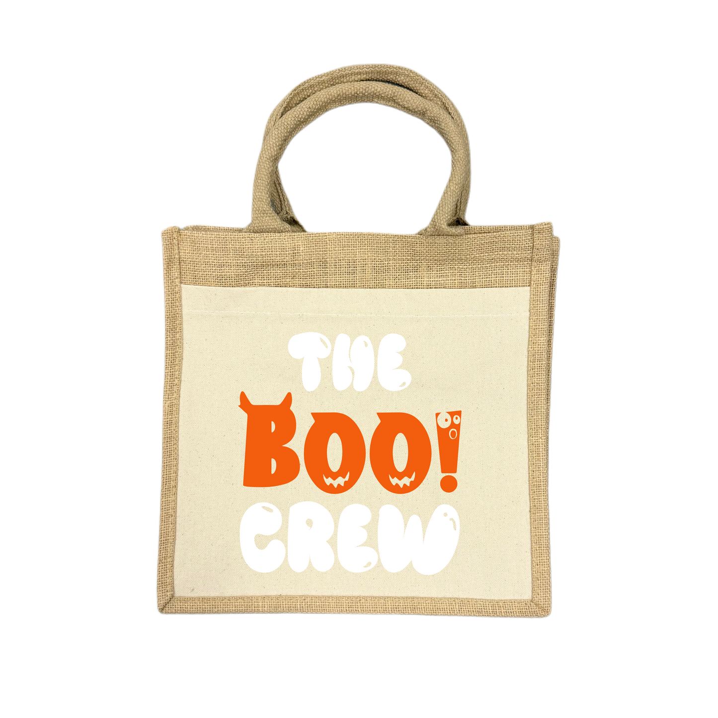 Midi Jutetasche THE BOO CREW II