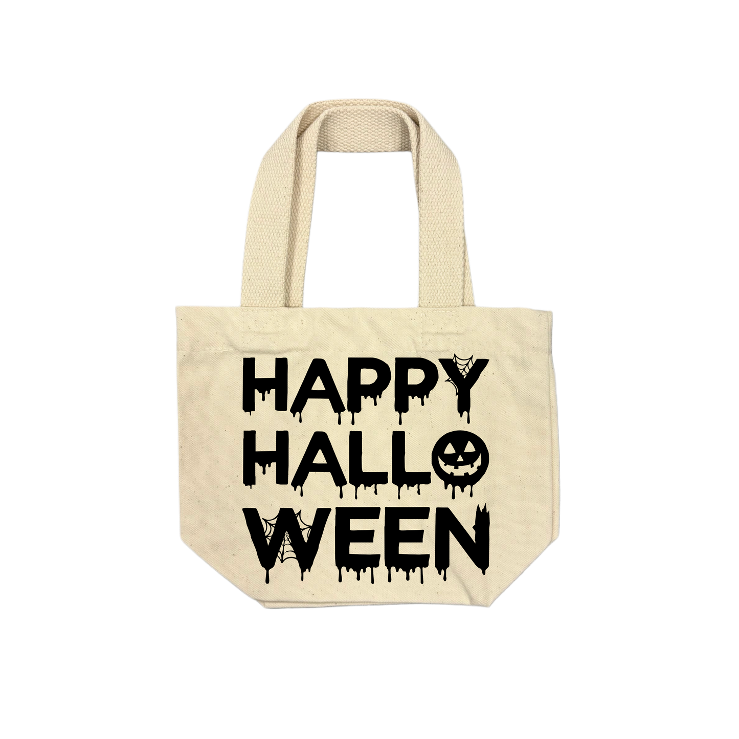 Mini Bag HAPPY HALLOWEEN - natur