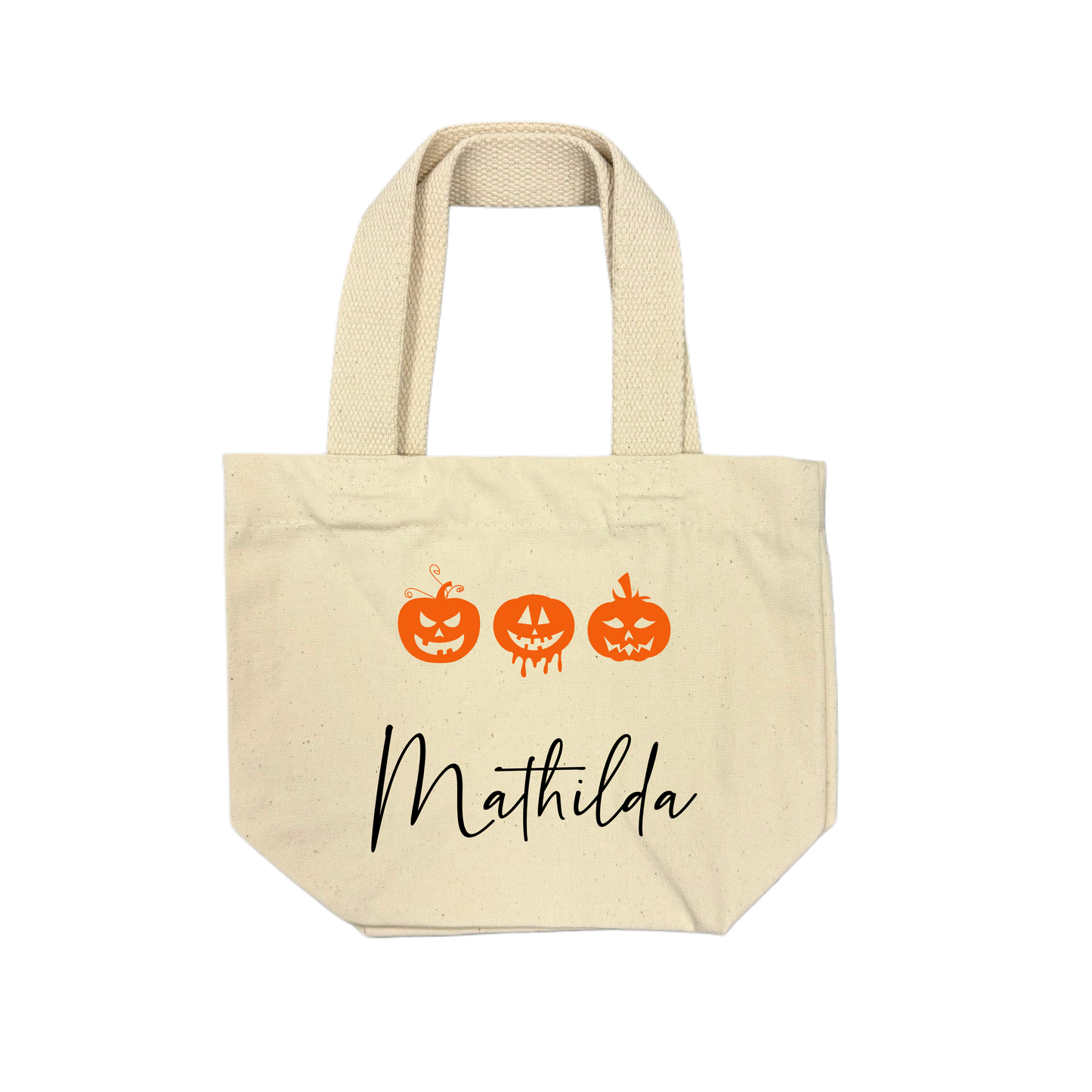 Mini Bag MINI PUMPKINS - natur