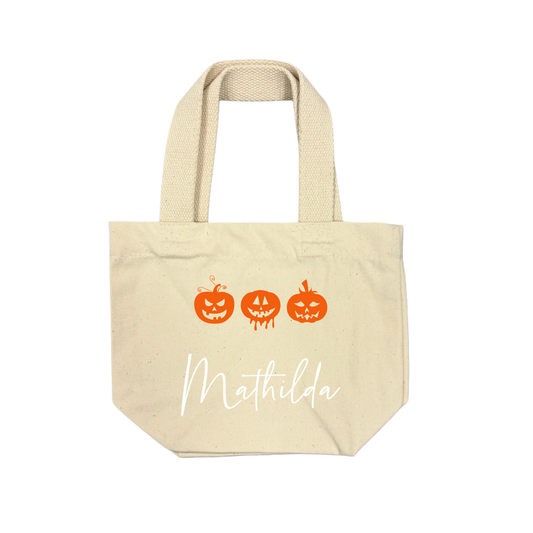 Mini Bag MINI PUMPKINS - natur