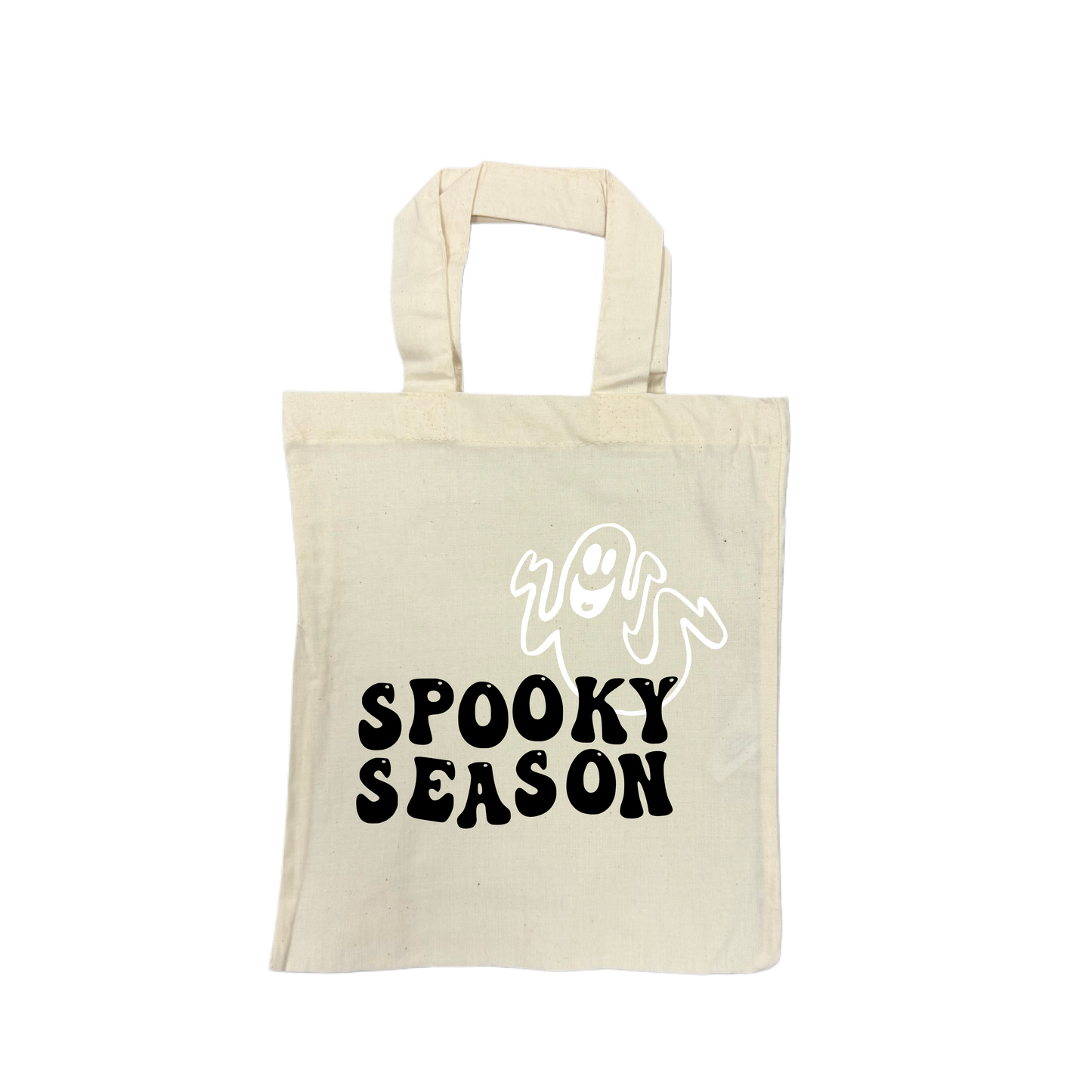 Mini Tote Bag SPOOKY SEASON - natur