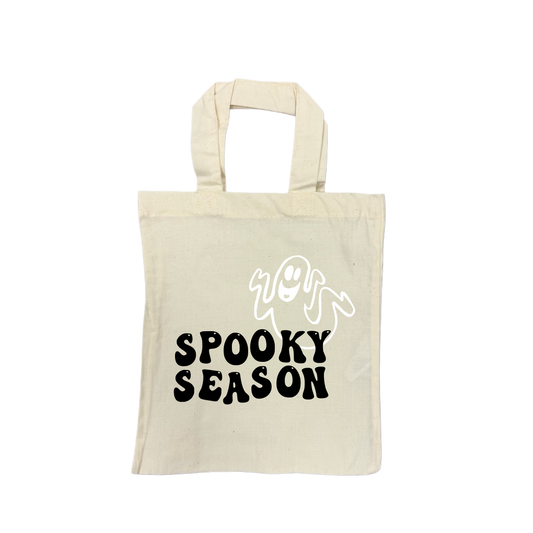 Mini Tote Bag SPOOKY SEASON - natur