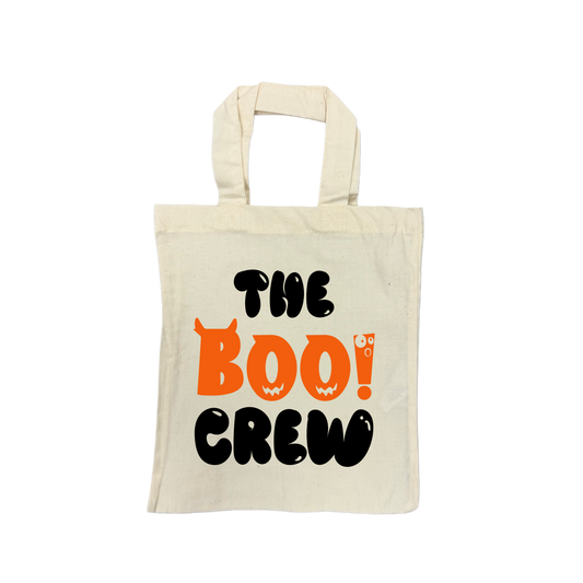 Mini Tote Bag THE BOO CREW II - natur