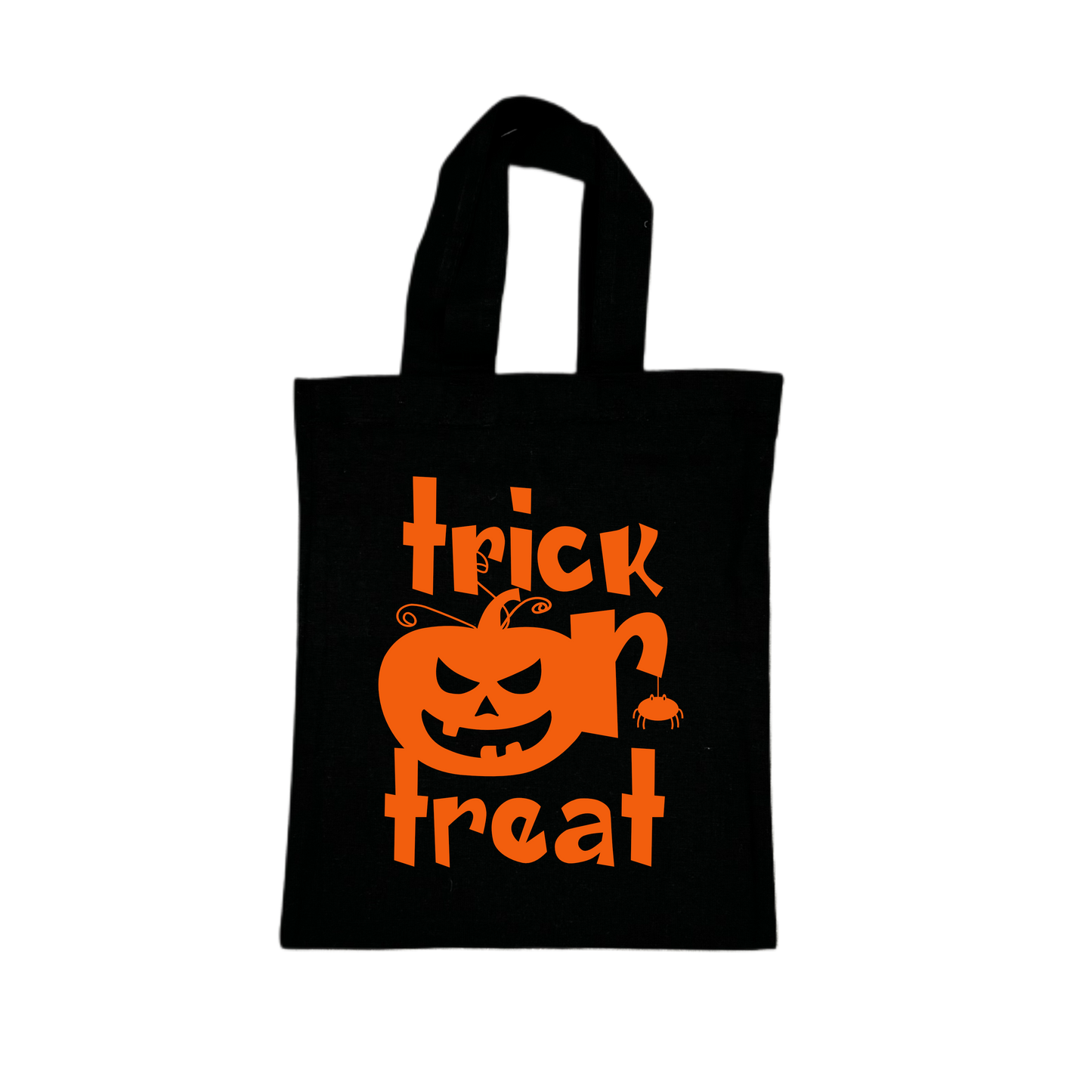 Mini Tote Bag TRICK OR TREAT - schwarz