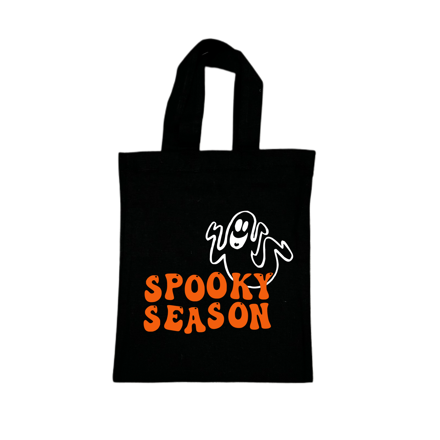 Mini Tote Bag SPOOKY SEASON - schwarz