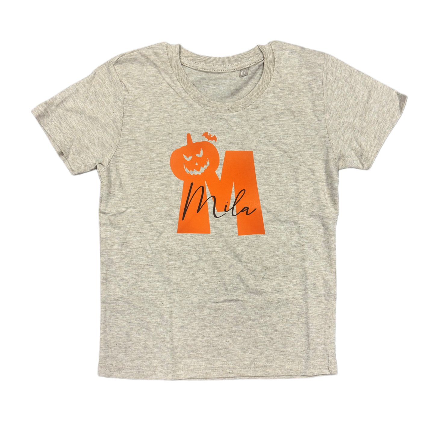 Shirt PUMPKIN LETTER - creme