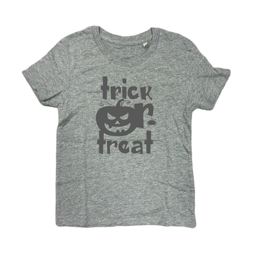 Shirt TRICK OR TREAT - grau