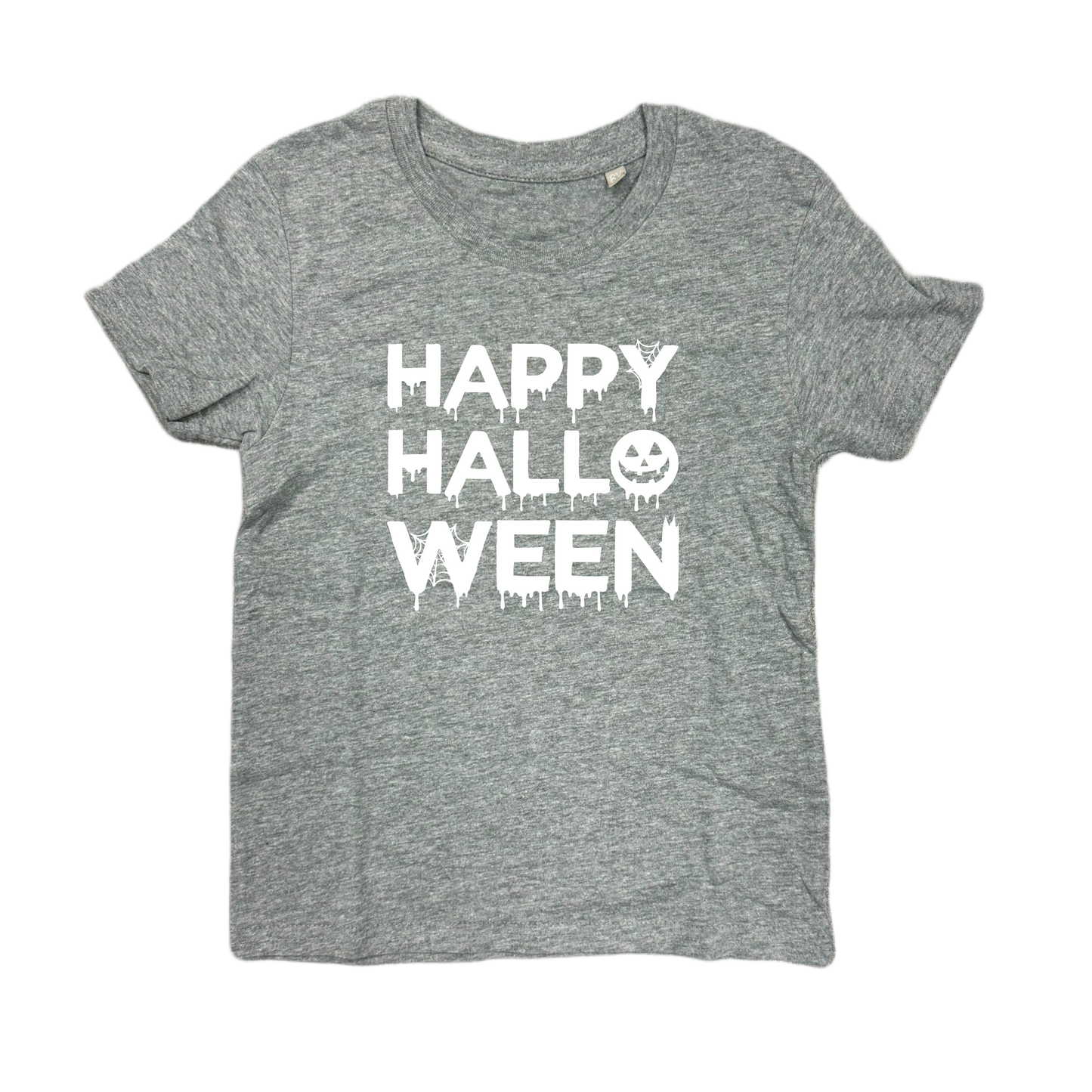 Shirt HAPPY HALLOWEEN - grau