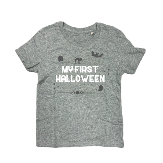 Shirt MY FIRST HALLOWEEN - grau