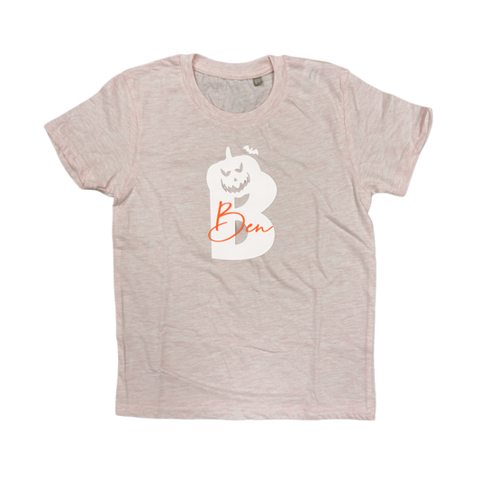 Shirt PUMPKIN LETTER - rosa