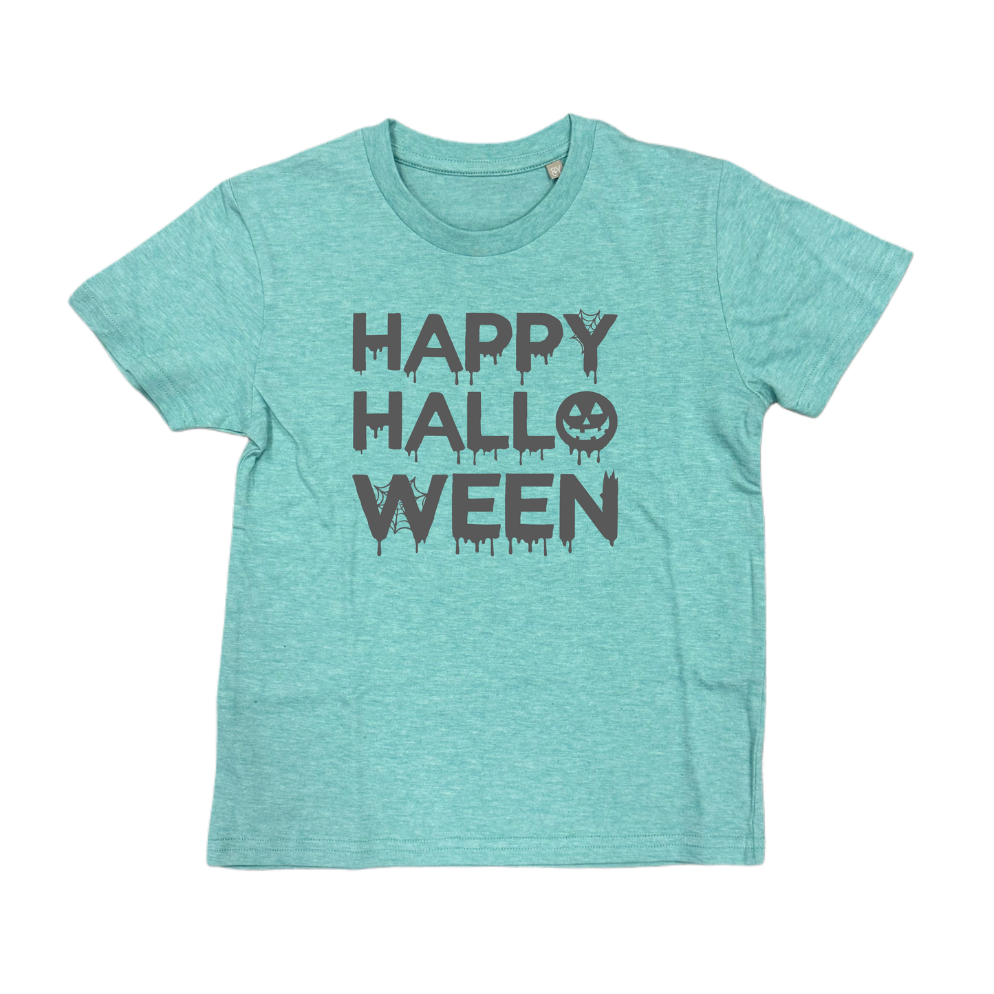 Shirt HAPPY HALLOWEEN - türkis