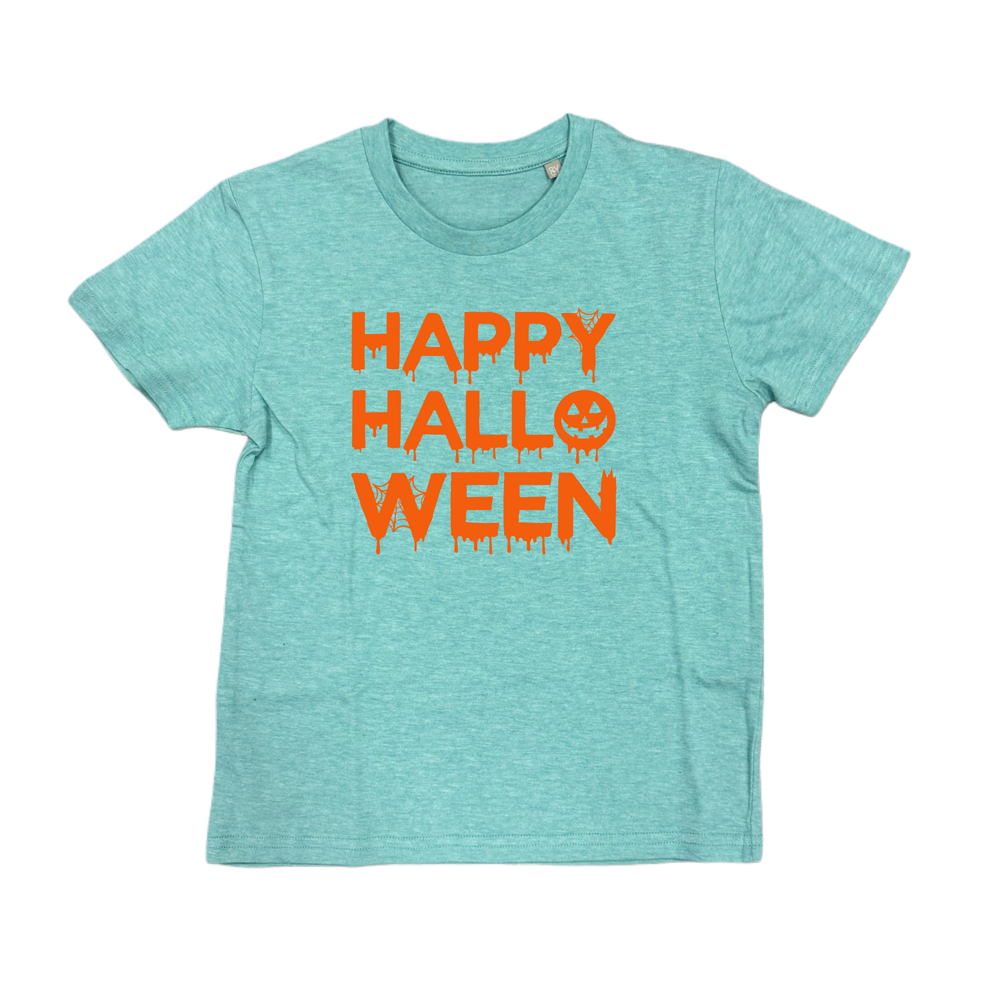 Shirt HAPPY HALLOWEEN - türkis