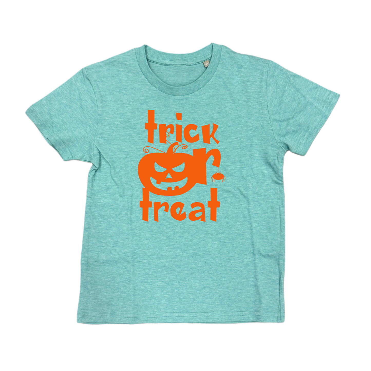 Shirt TRICK OR TREAT - türkis