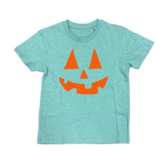 Shirt SMILE PUMPKIN - türkis