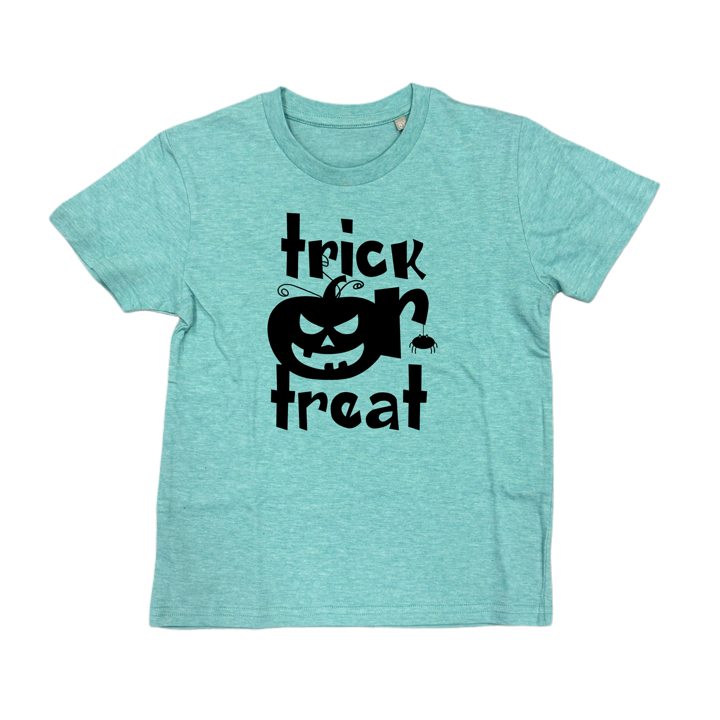 Shirt TRICK OR TREAT - türkis