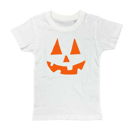 Shirt SMILE PUMPKIN - weiß