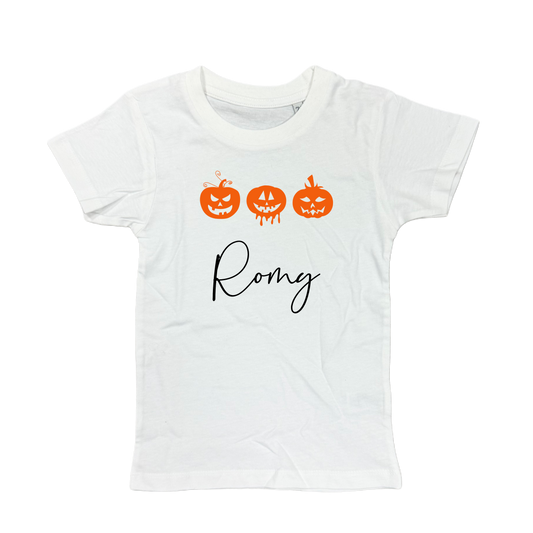 Shirt MINI PUMPKINS - weiß