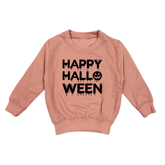 Sweater HAPPY HALLOWEEN - altrosa