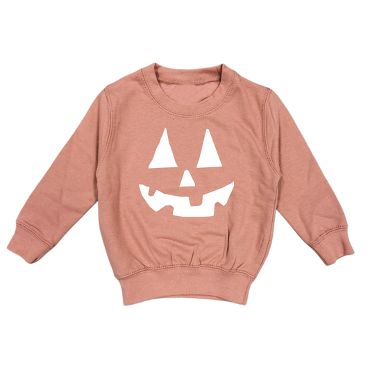 Sweater SMILE PUMPKIN - altrosa